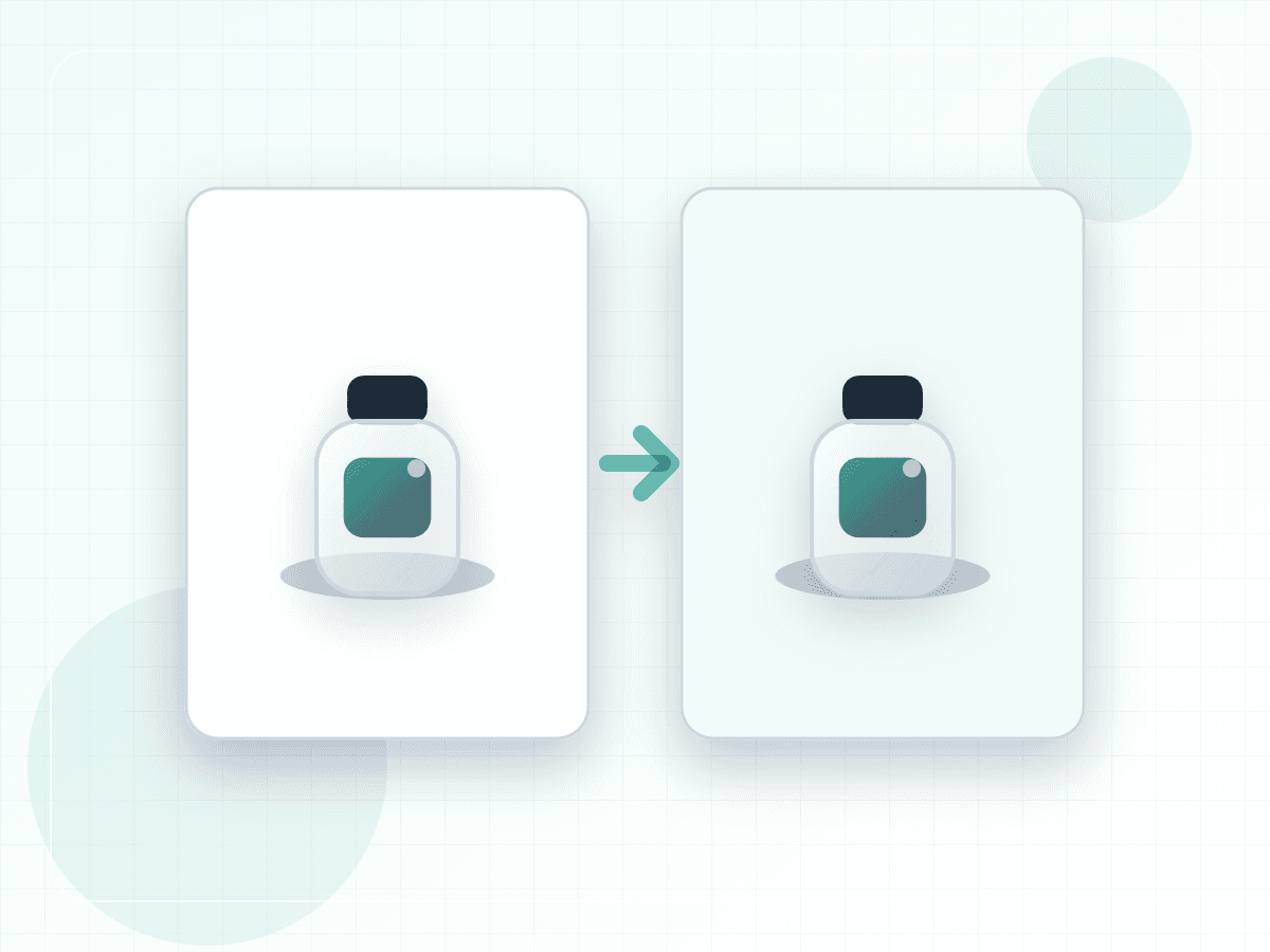 Product photo after background removal for ecommerce export