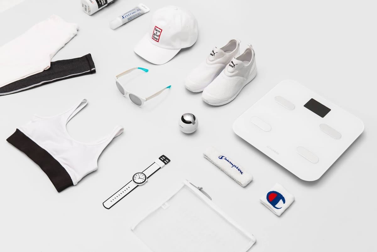 Real ecommerce flat lay photo used for cleanup and export workflow review