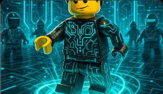 AI Toy Brick Scene Generator preview
