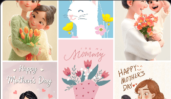 Mother's Day Card Generator preview