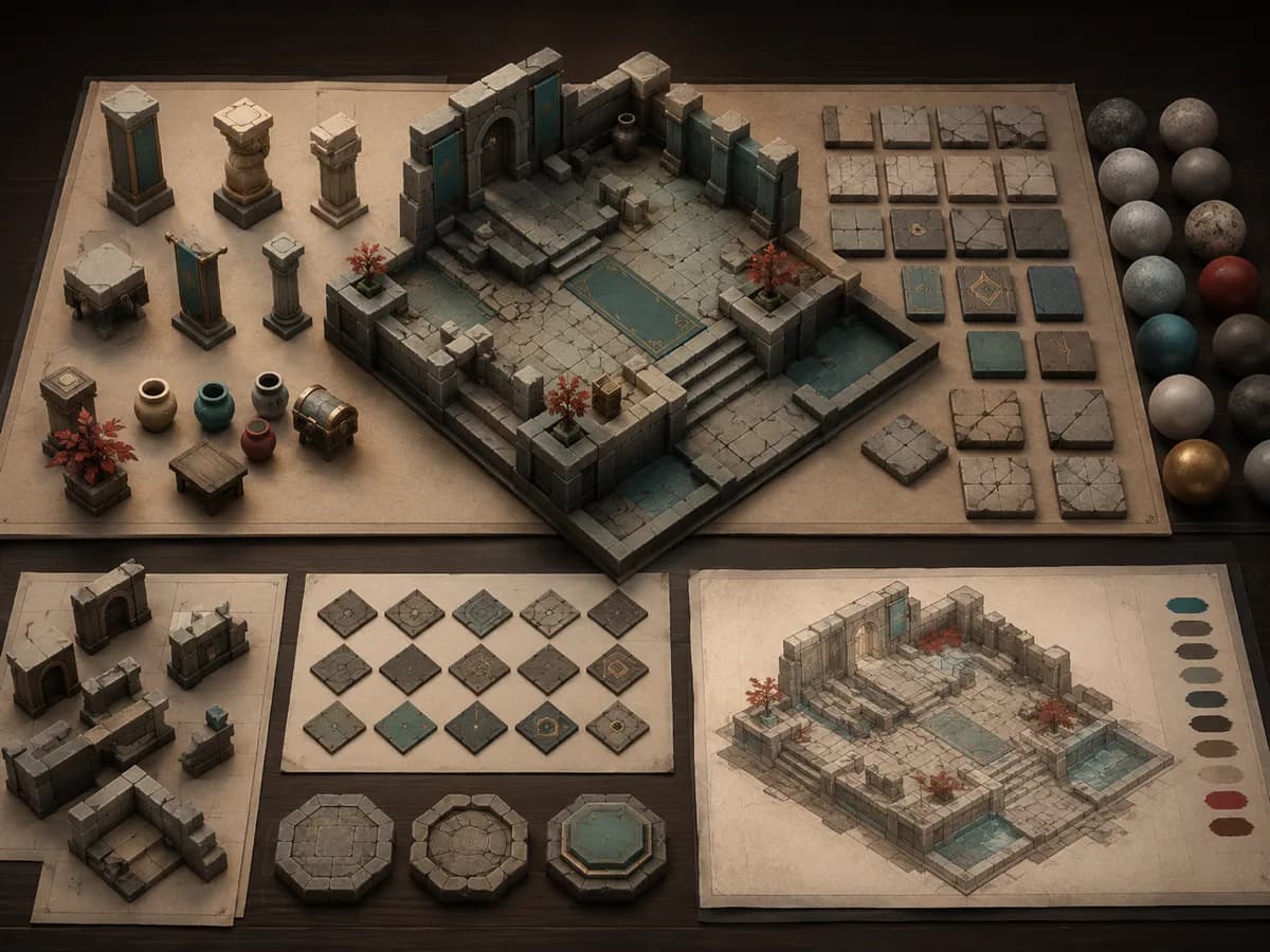 AI Game Asset Concepts preview