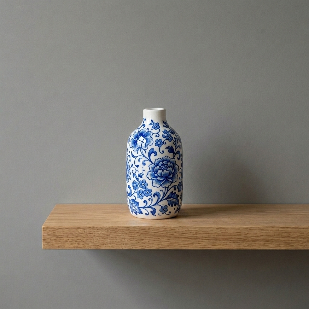 Restyled ceramic vase