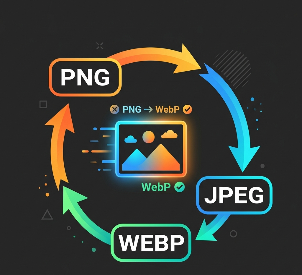 Convert PNG to WebP
